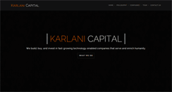 Desktop Screenshot of karlani.com