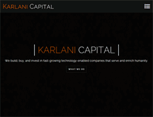 Tablet Screenshot of karlani.com
